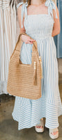 Molly Bracken | Oversized Straw Tote | Natural
