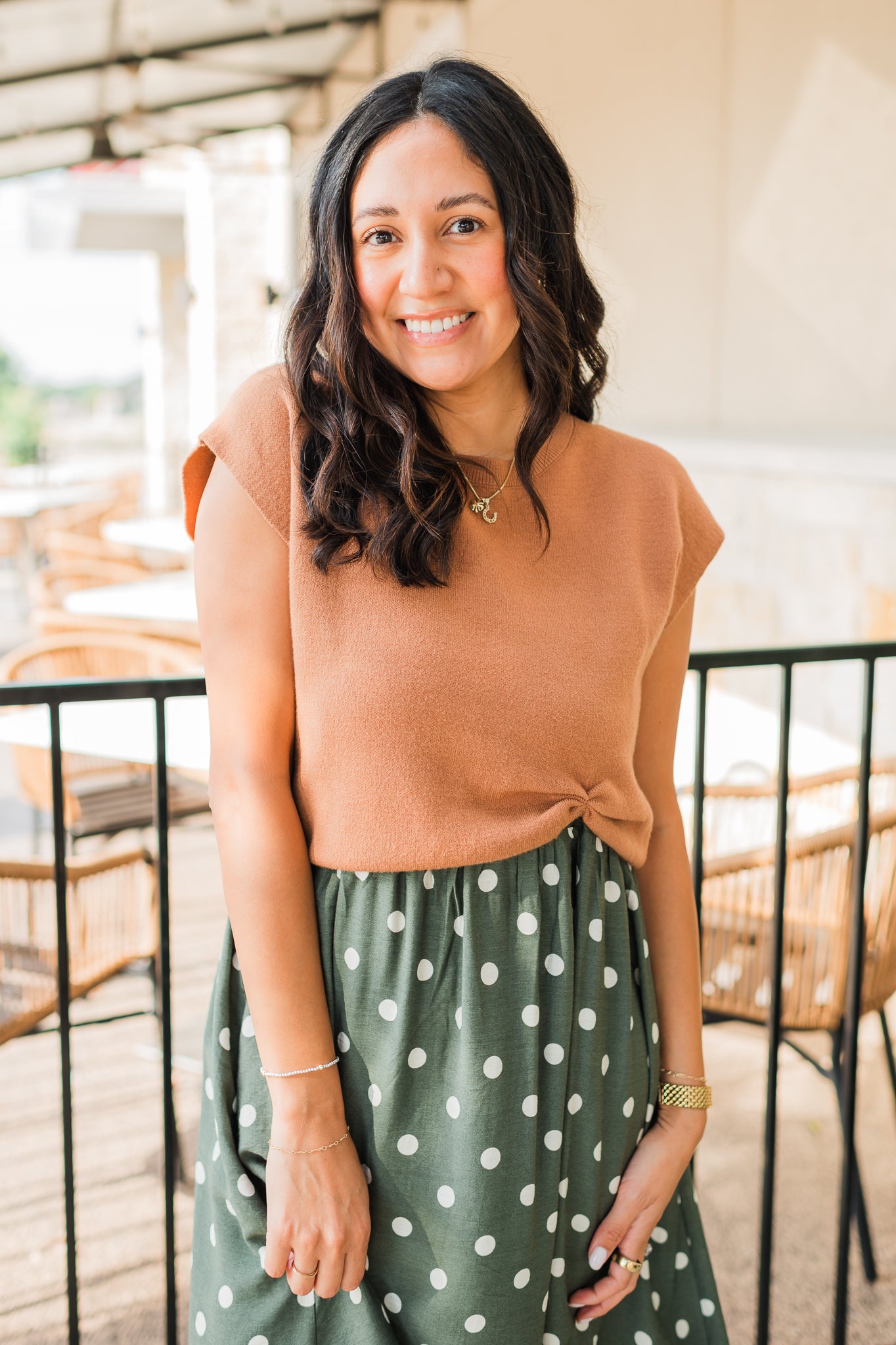 Autumn Dress | Camel