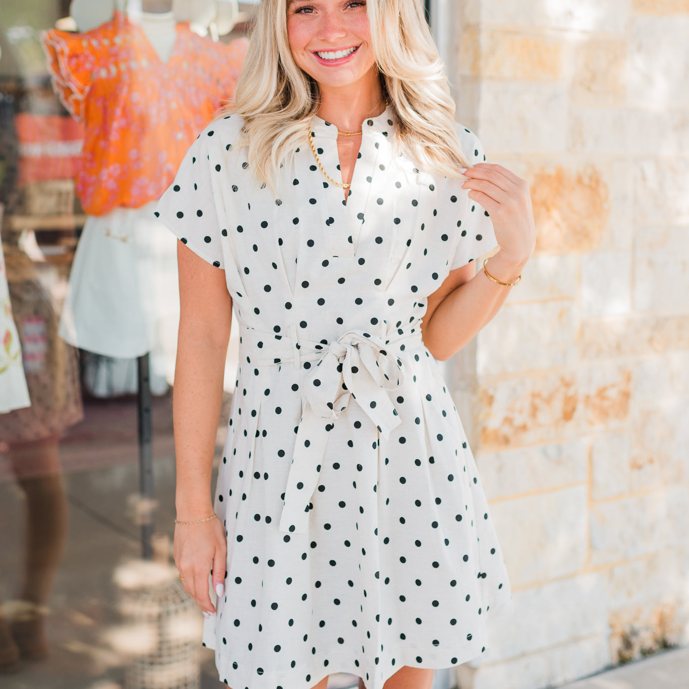 Maggie Dress | Polka Dot