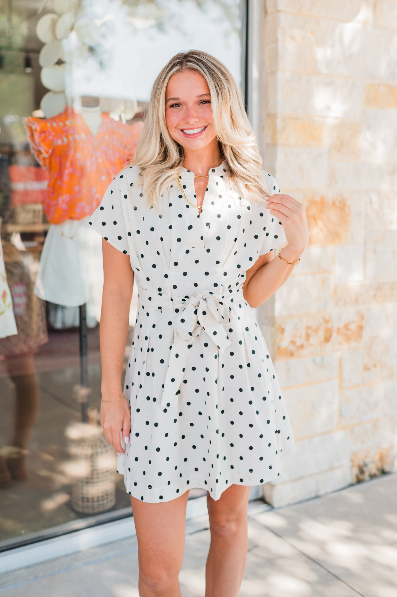 Maggie Dress | Polka Dot
