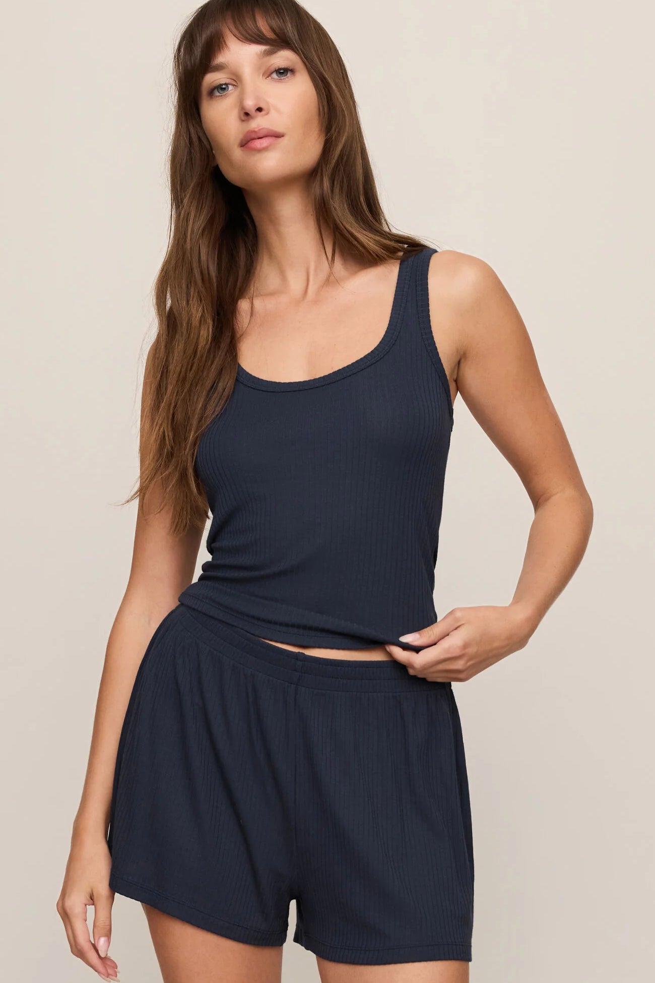 Z Supply | Just Right Rib Top | Eclipse