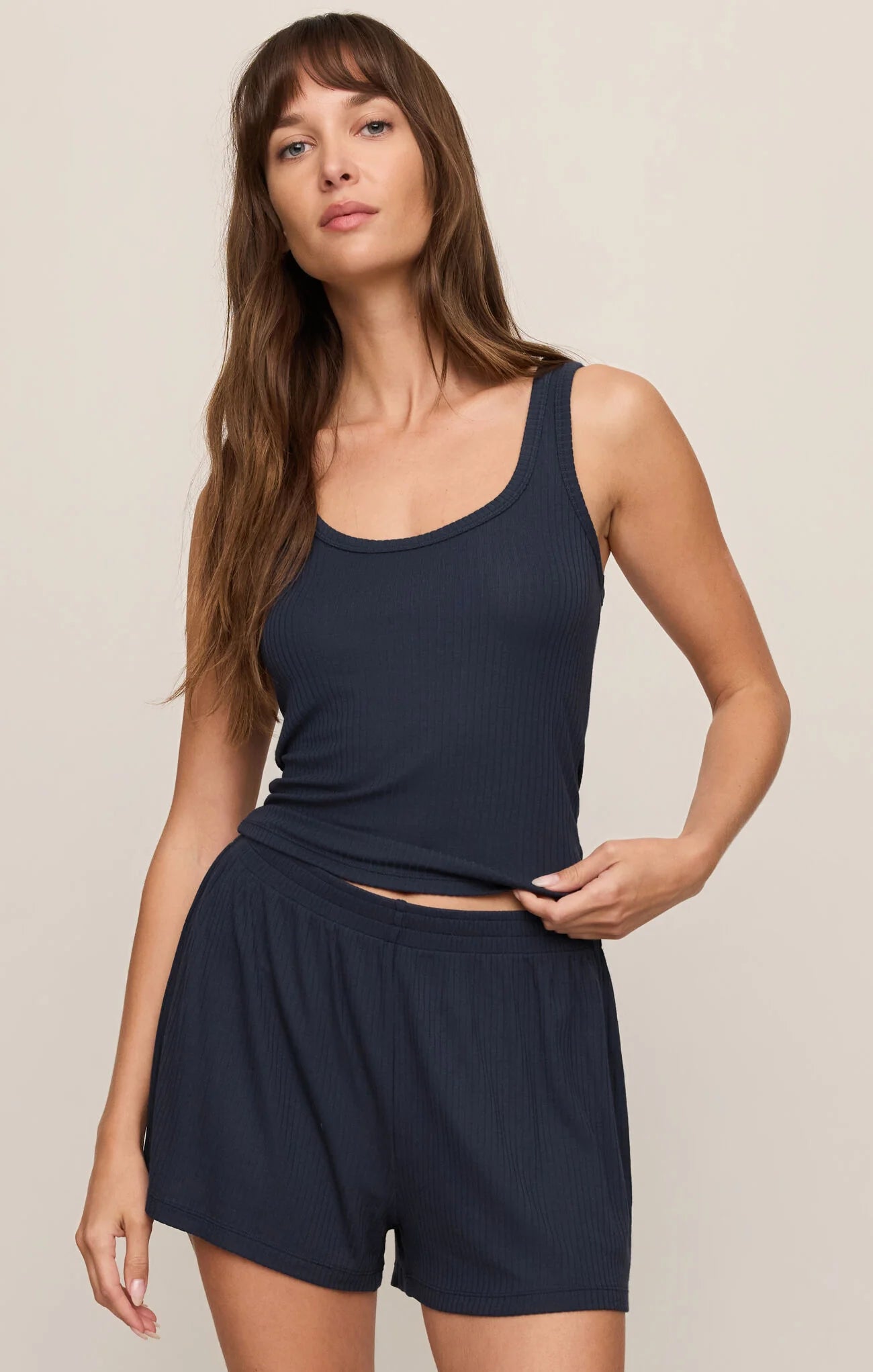 Z Supply | Just Right Rib Top | Eclipse