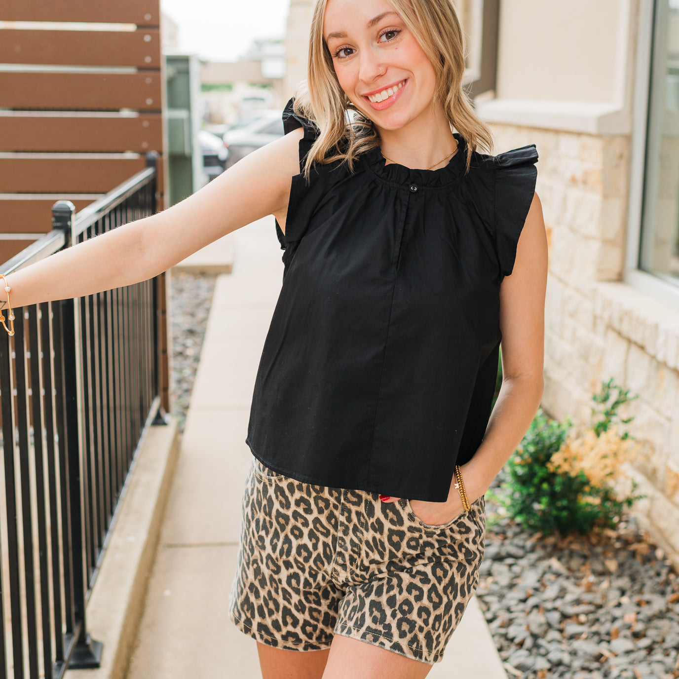 Nazira Top | Black