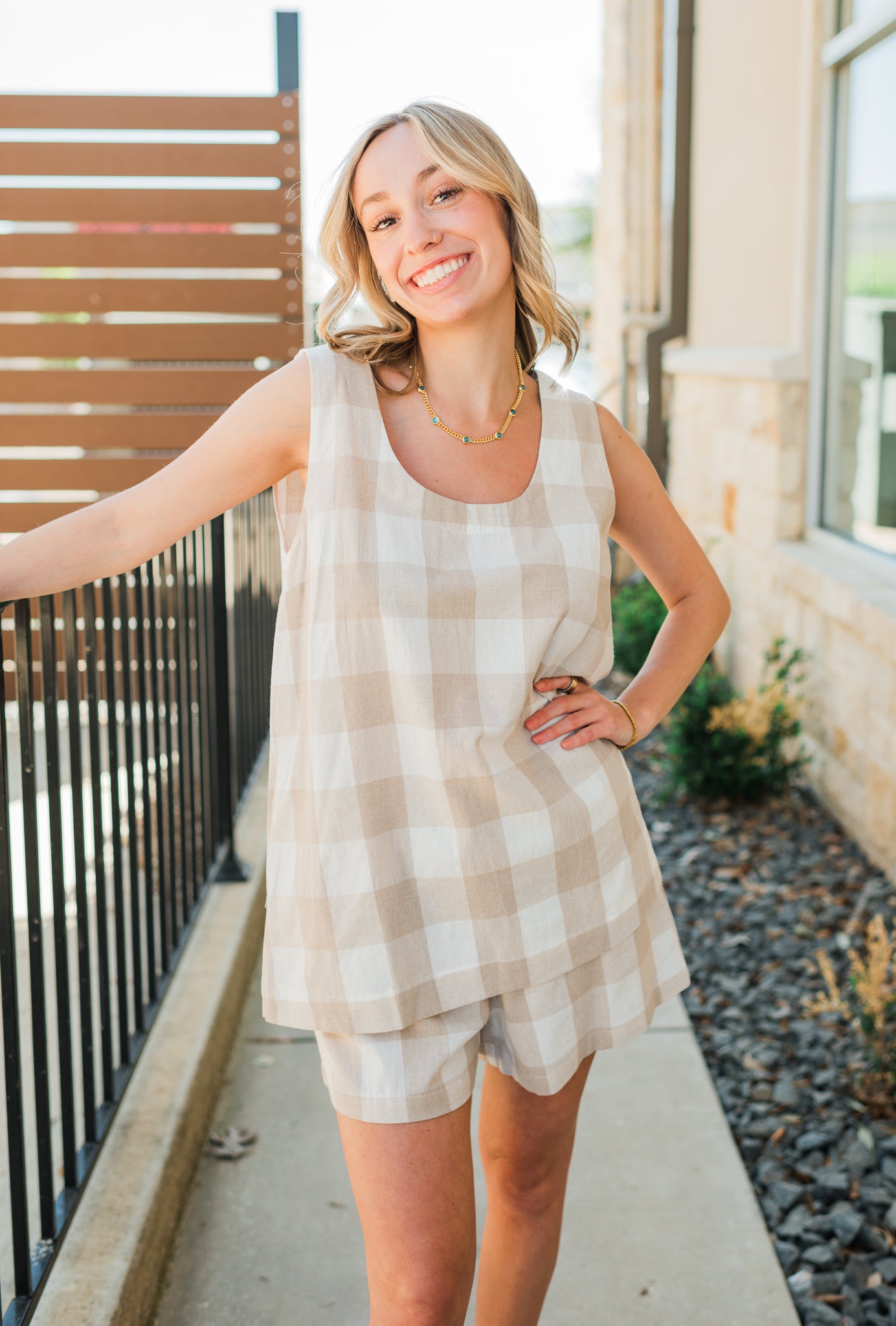 Sea Haven Set | Taupe + Off White