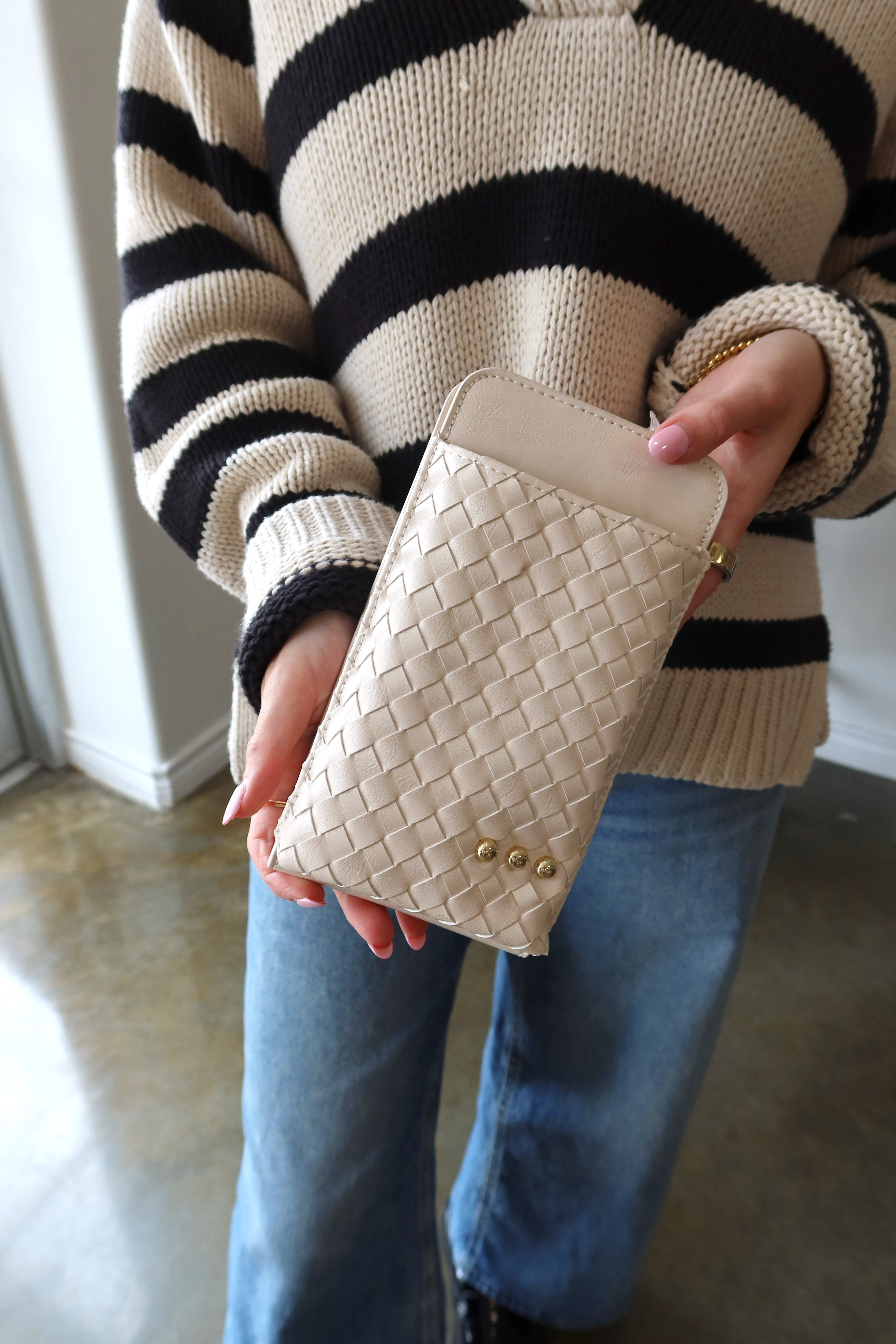 Emberly Phone Bag | Cream
