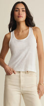 Z Supply | Julian Crochet Tank | White