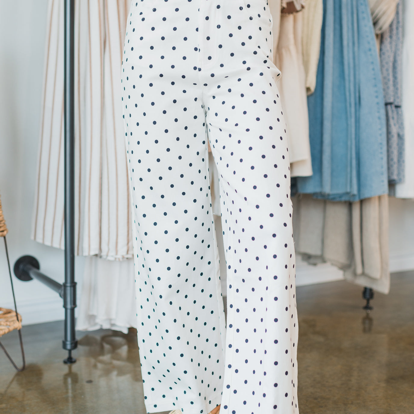 Summer Soirée Pants | Polka Dot