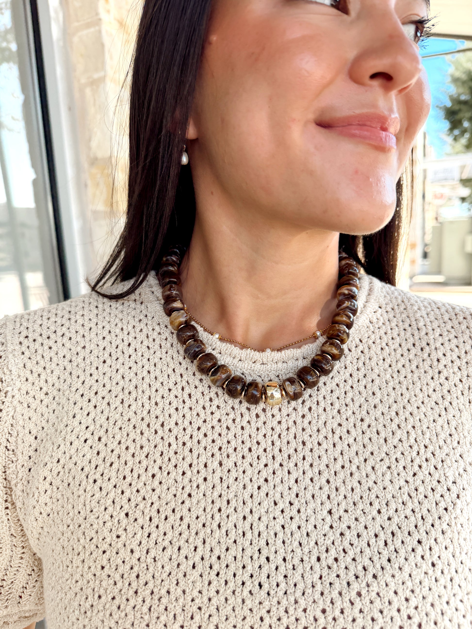Necklace | Choco Latte