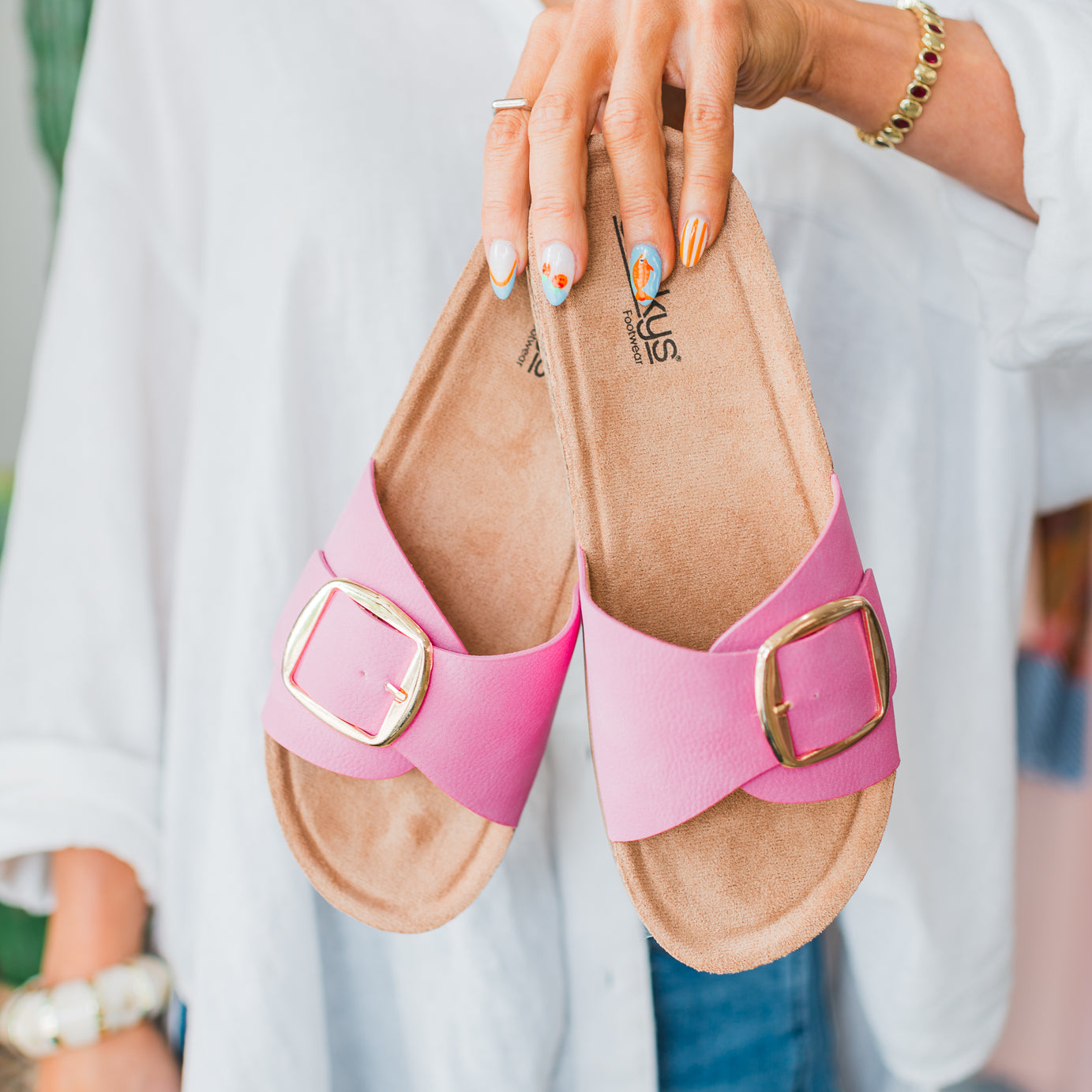 Road Trip Sandals | Pink