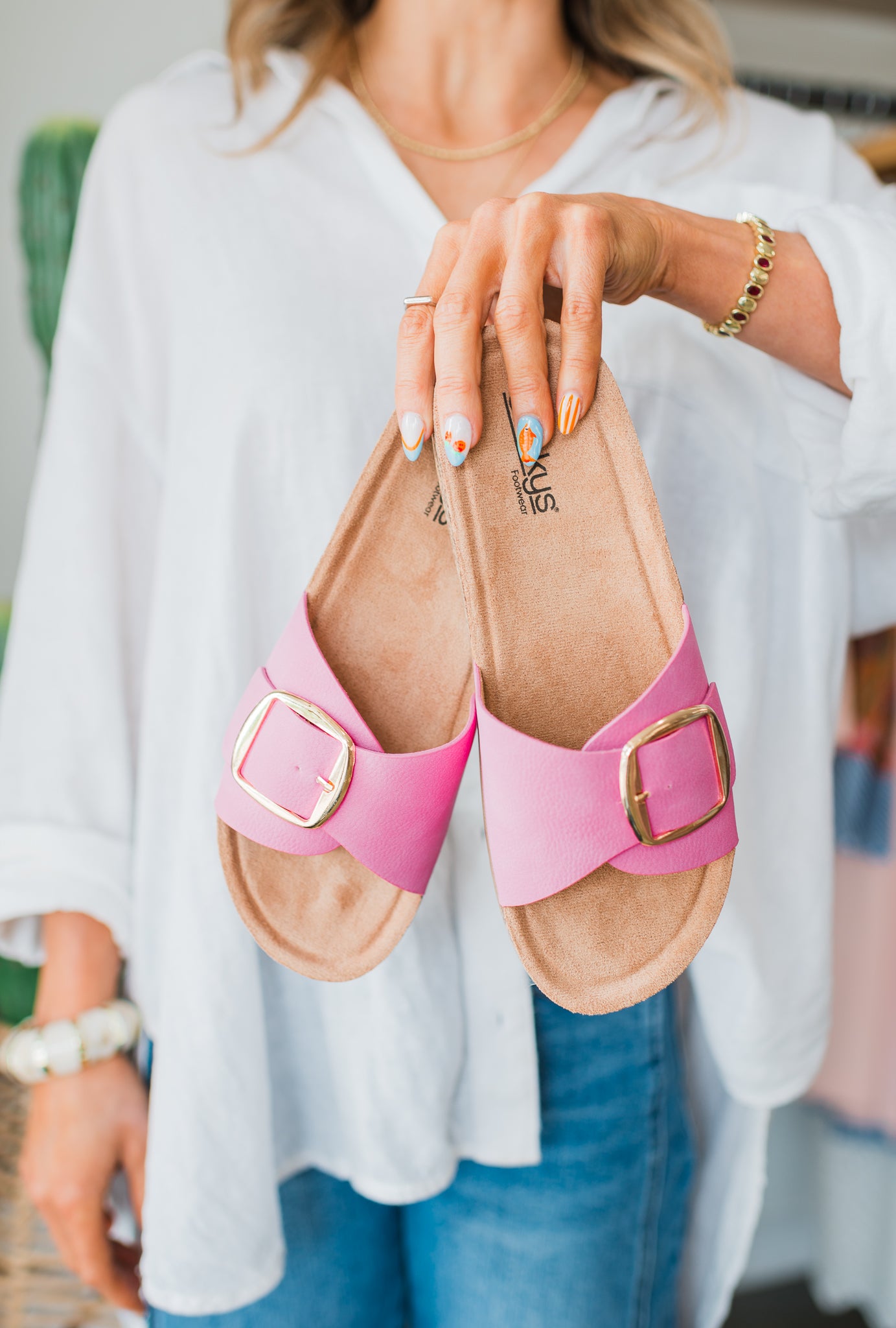 Road Trip Sandals | Pink