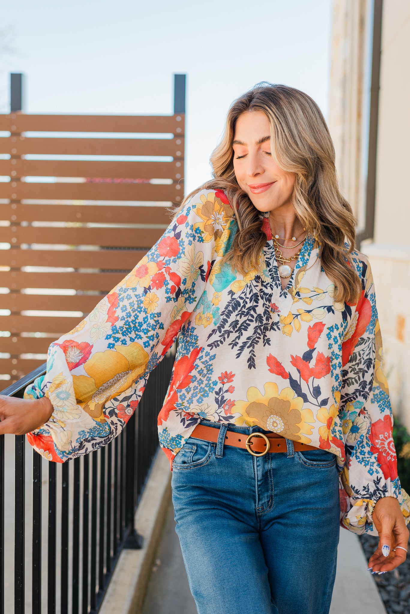 Siesta Keys Top | Mixed Floral