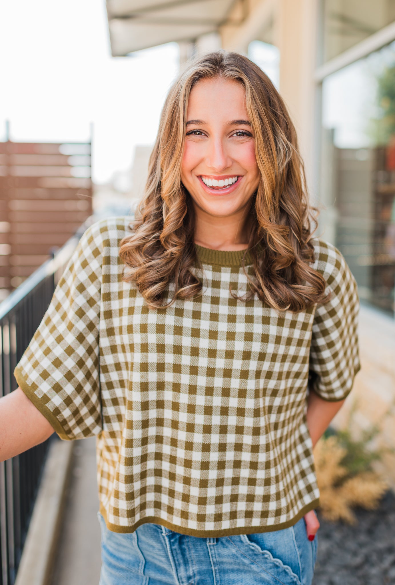 Collins Knit Top | Olive