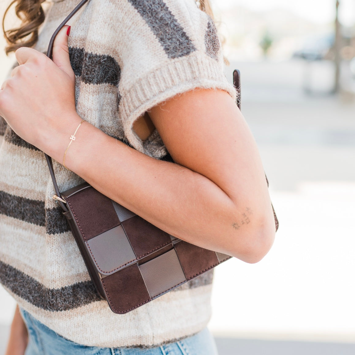 Tanya Crossbody | Chocolate