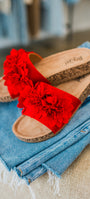 Wild Child Sandals | Red