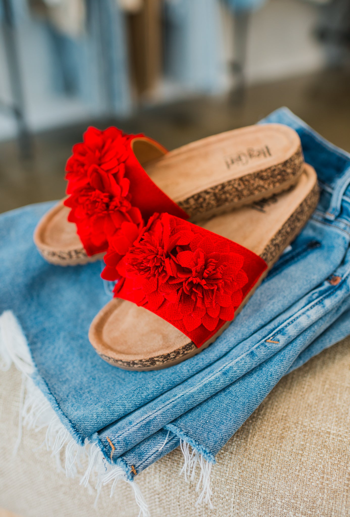 Wild Child Sandals | Red