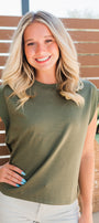 Mylie Top | Olive