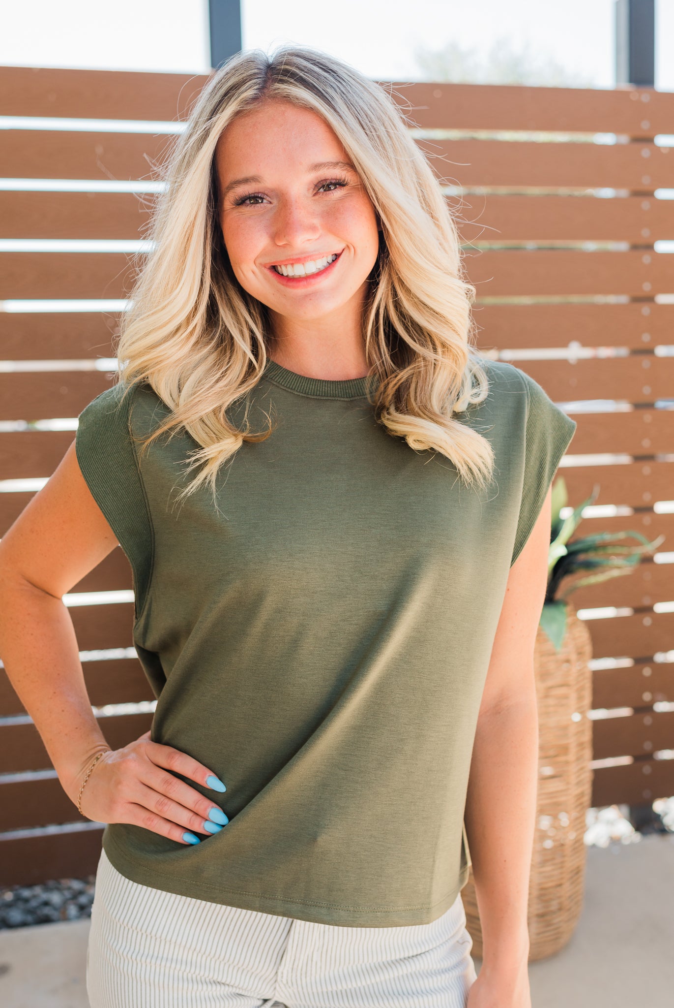 Mylie Top | Olive