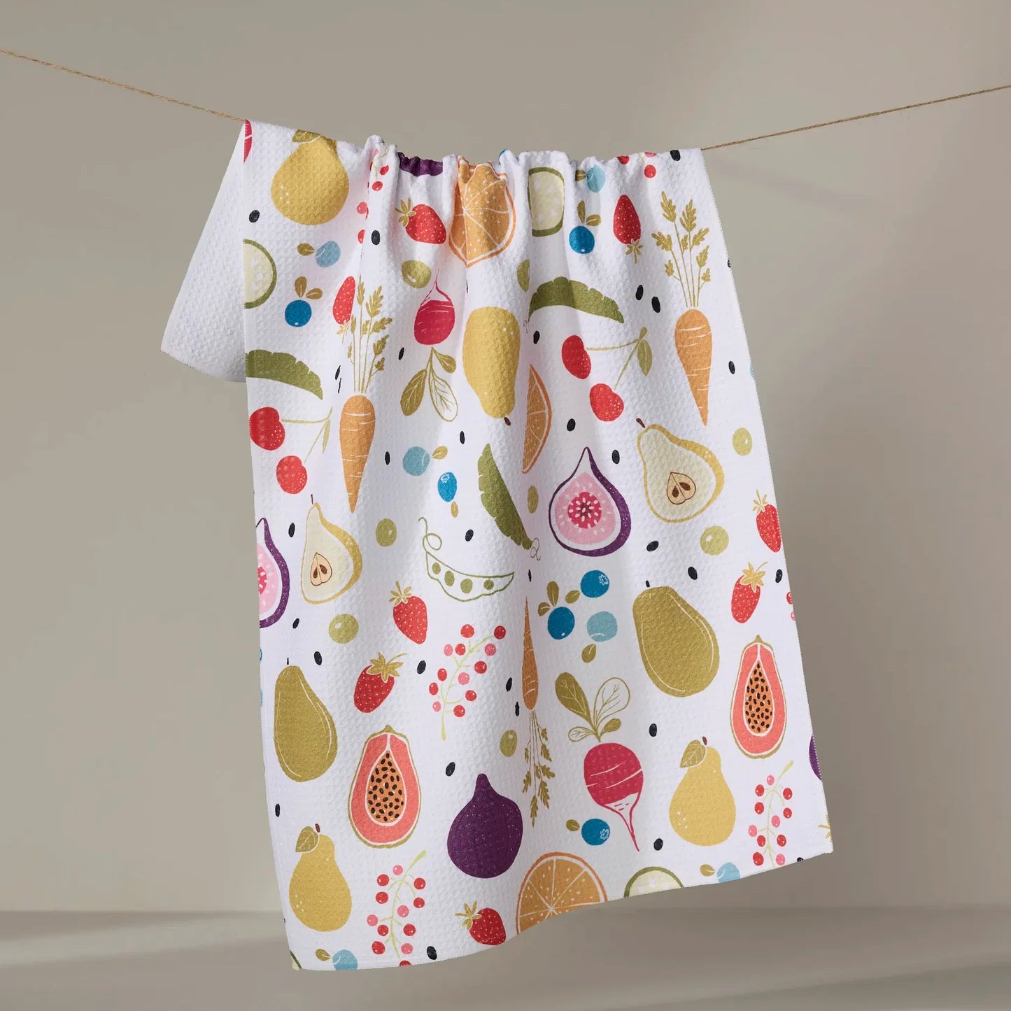 Geometry Tea Towel | Farmers Market