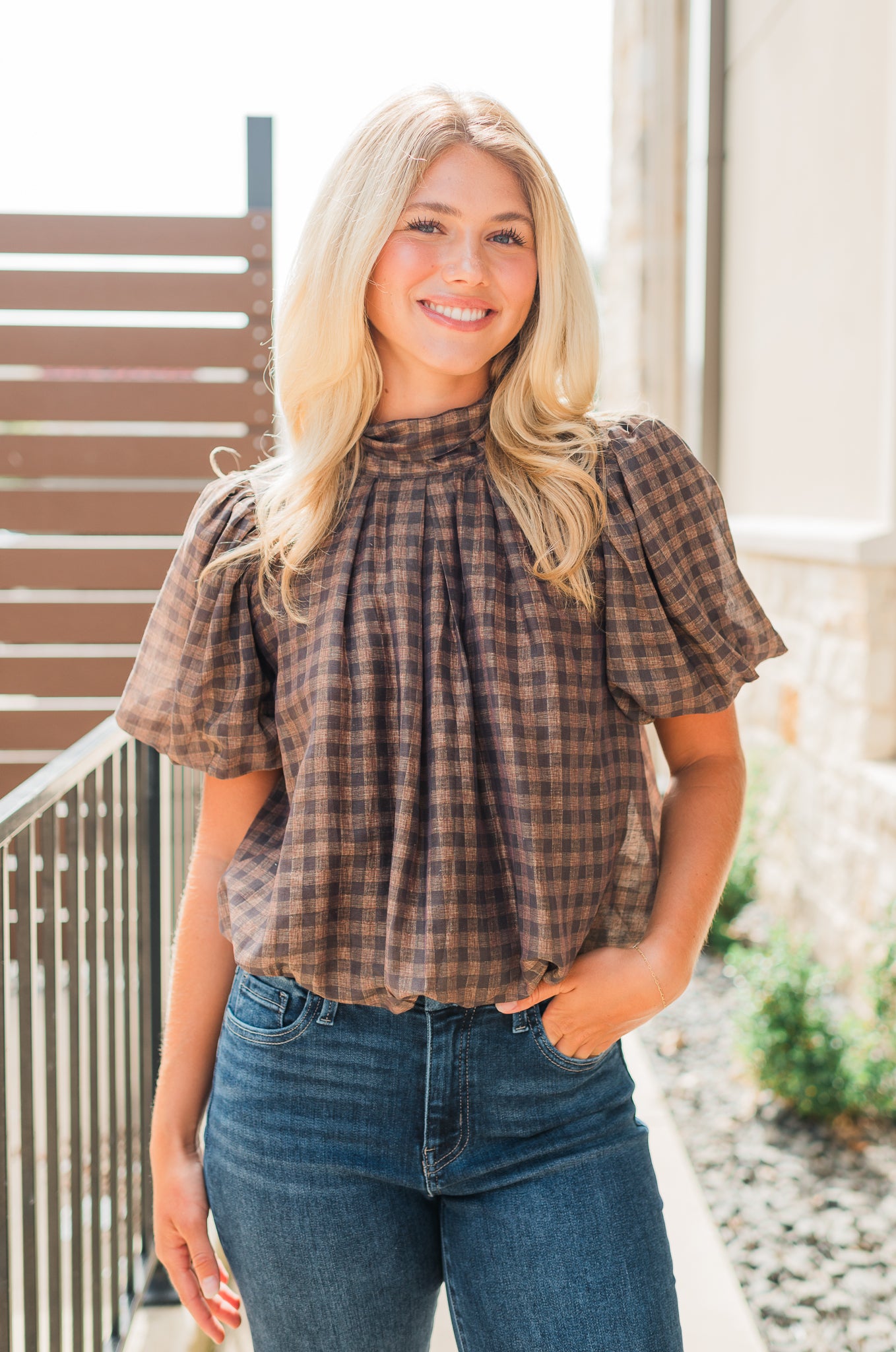 Makenna Top | Brown