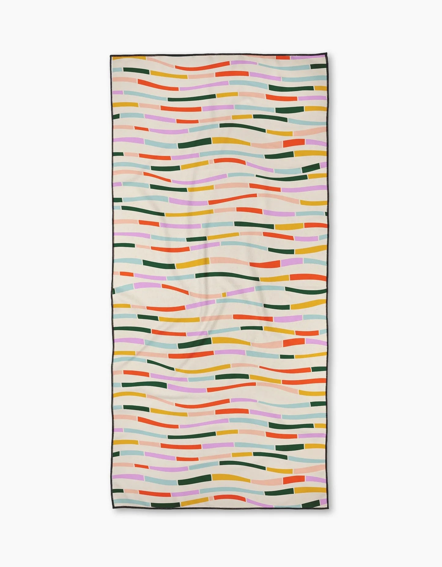 Geometry Beach Towel | Colorful Currents