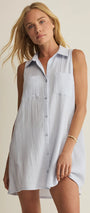 Z Supply | New Light Dress | Hamptons Blue