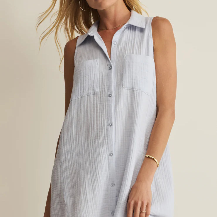 Z Supply | New Light Dress | Hamptons Blue