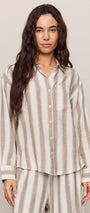 Z Supply | The Perfect Striped Top | Light Toffee