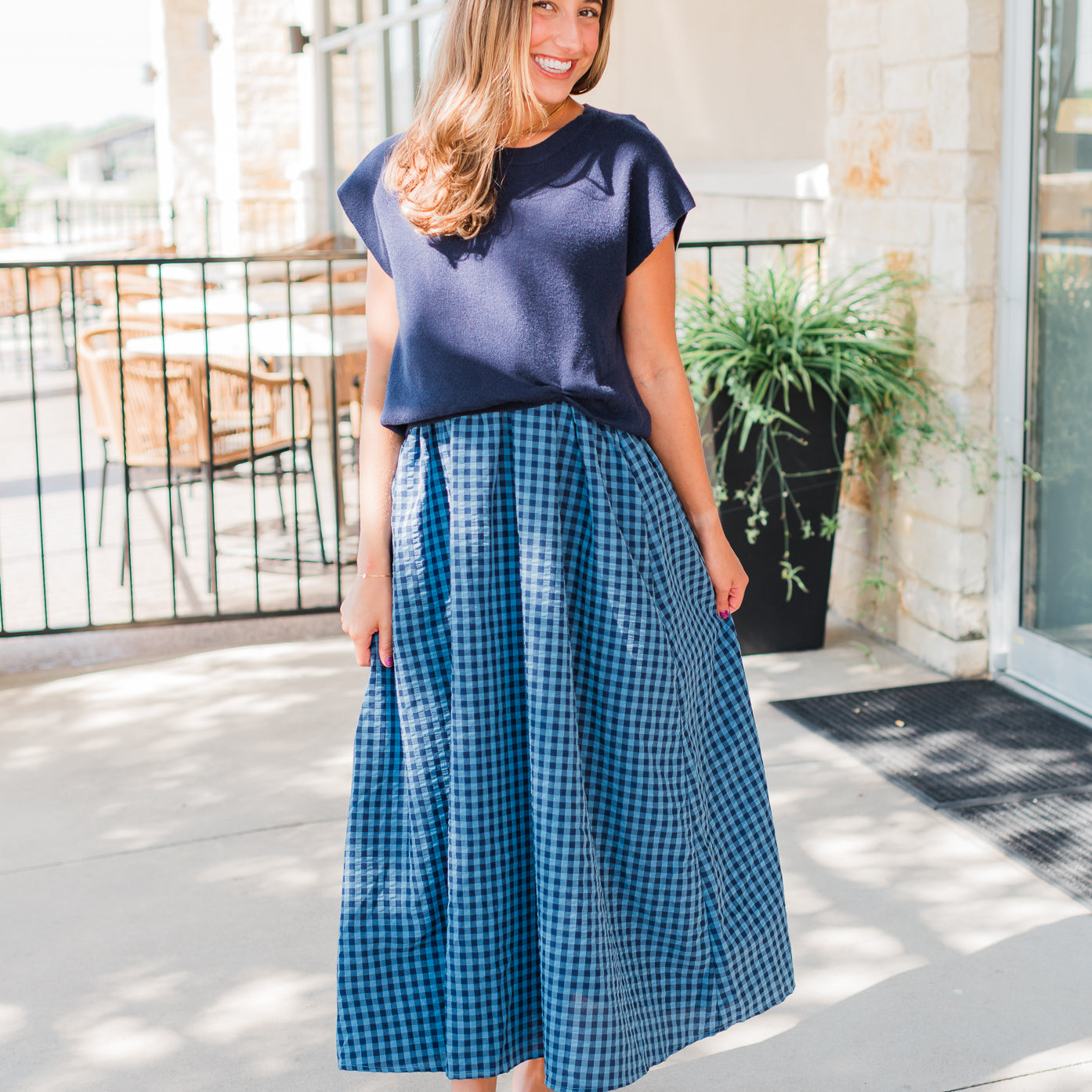 Tessie Dress | Navy