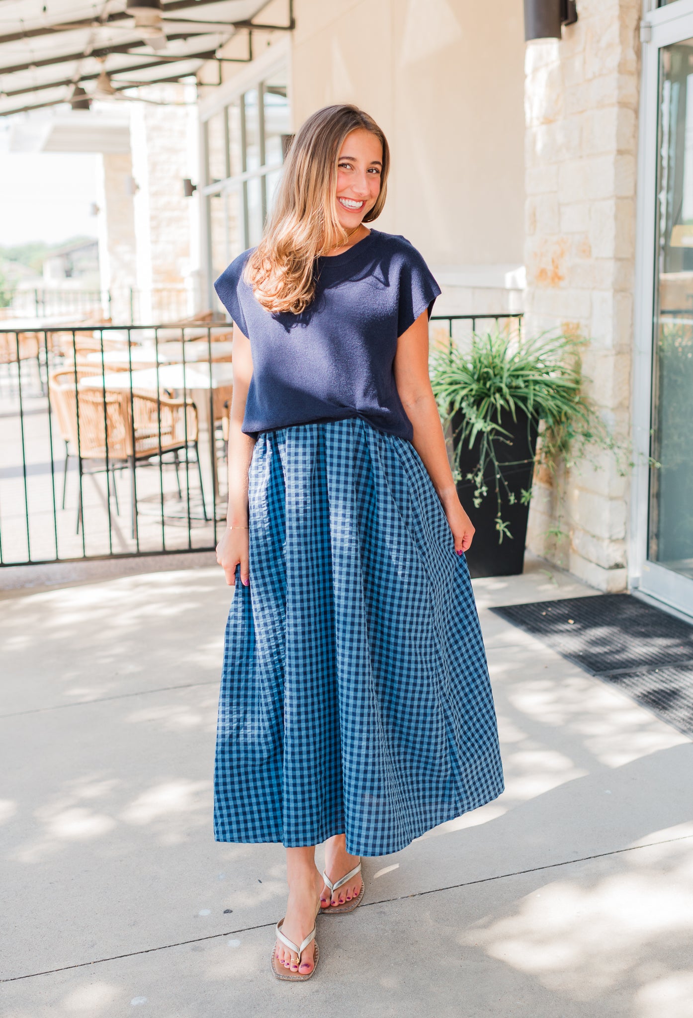 Tessie Dress | Navy