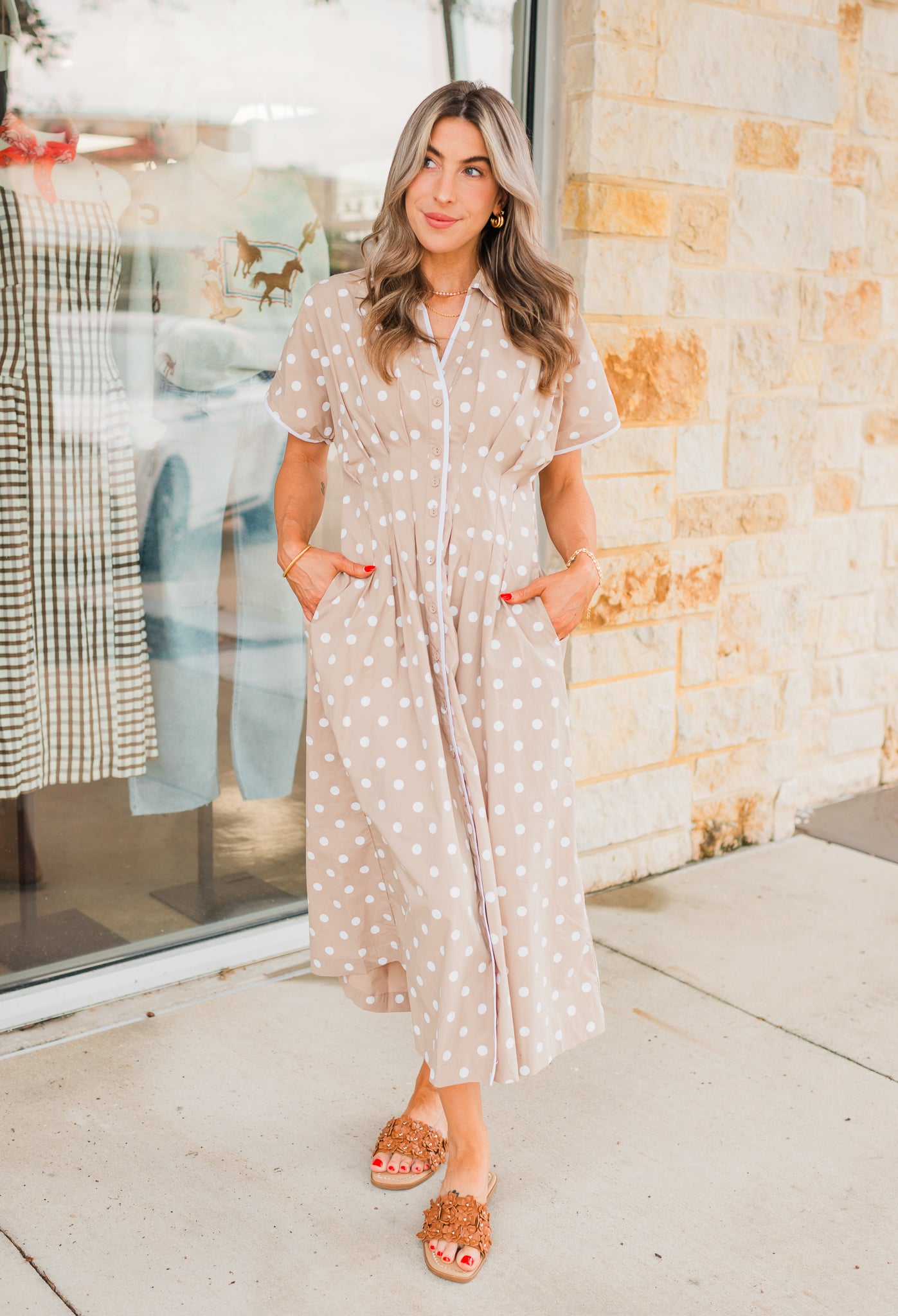 Marley Dress | Polka Dot