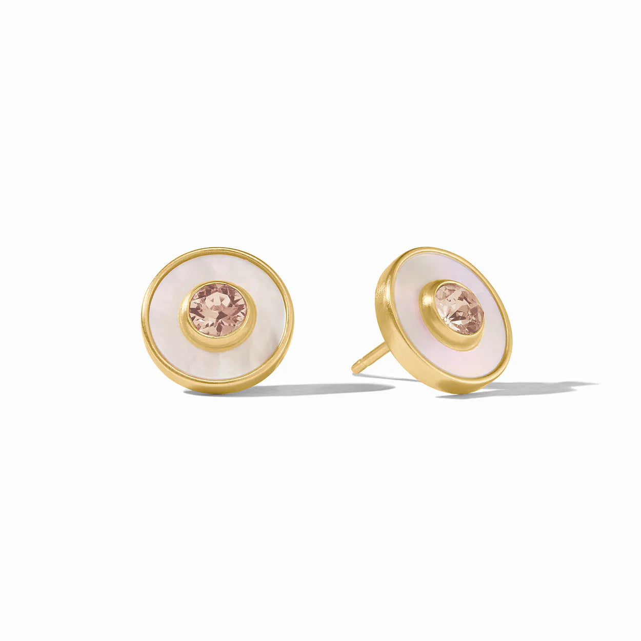 Julie Vos | Colette Circle Stud | Champagne