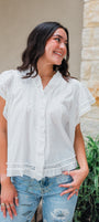 Ava Top | White