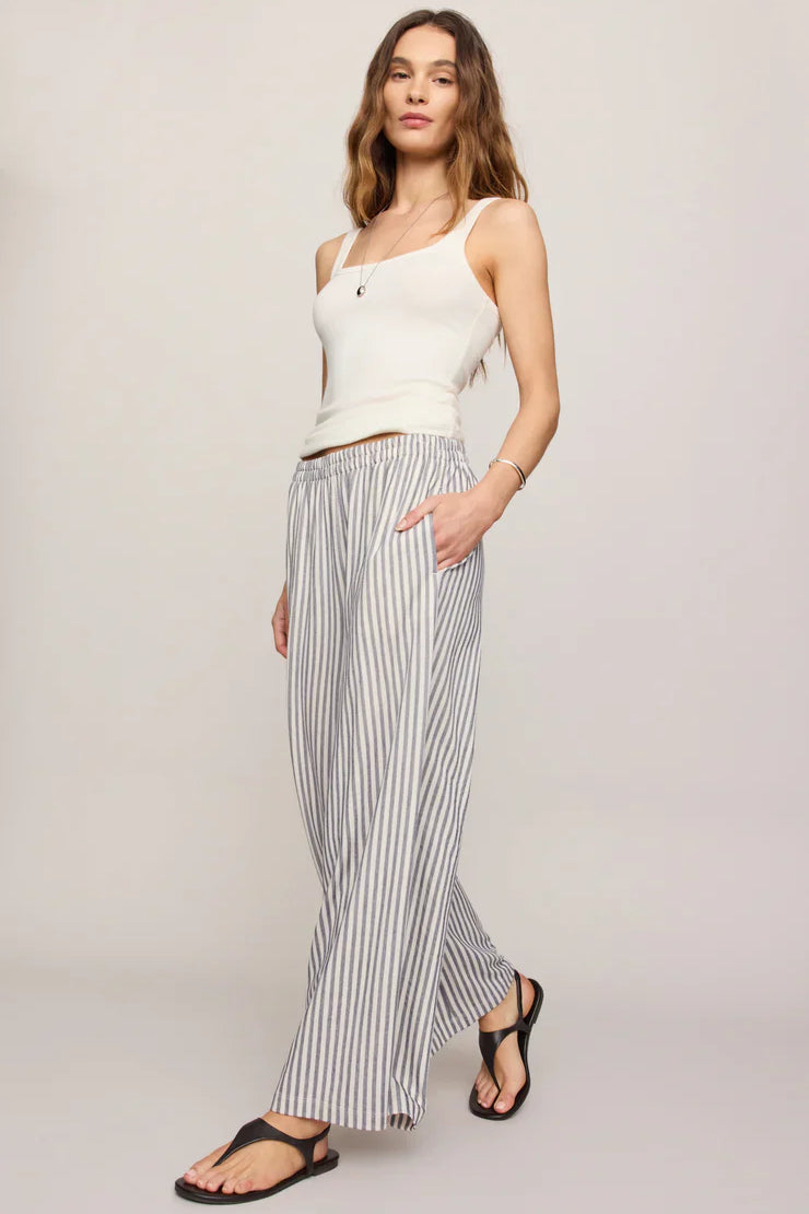 Z Supply | Scout Knit Stripe Pants | Eclipse