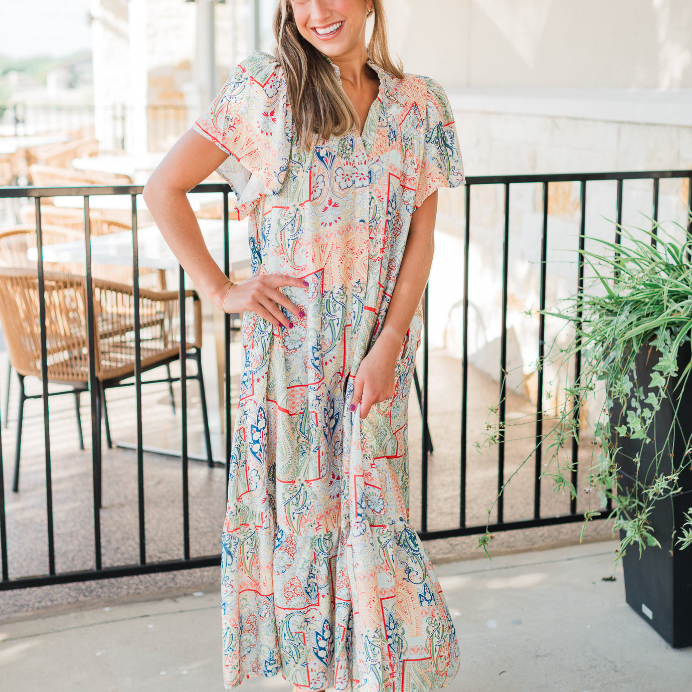 Cara Dress | Boho Mix