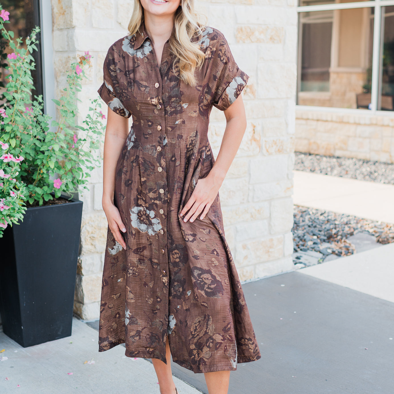 Kira Dress | Espresso Mix