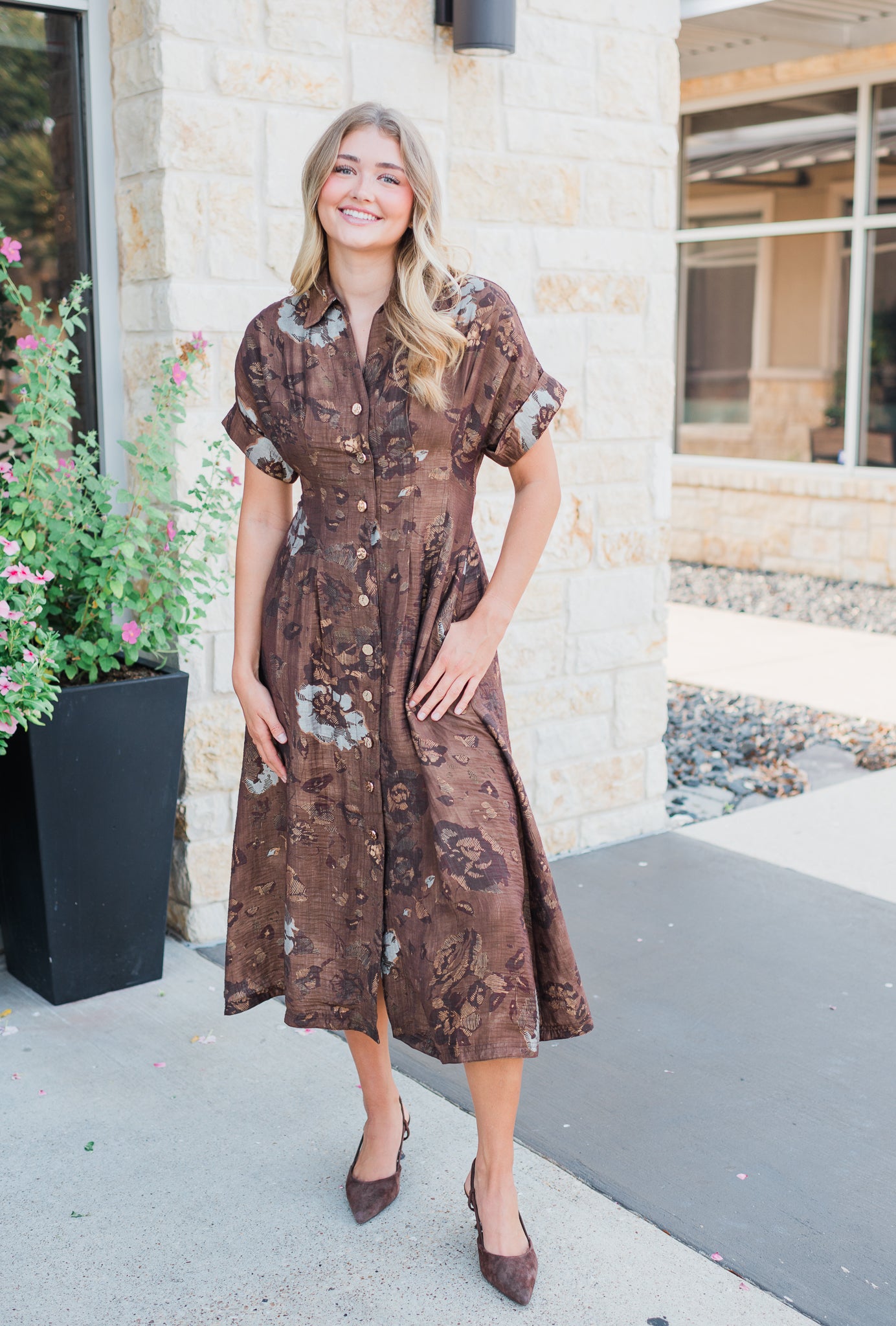 Kira Dress | Espresso Mix