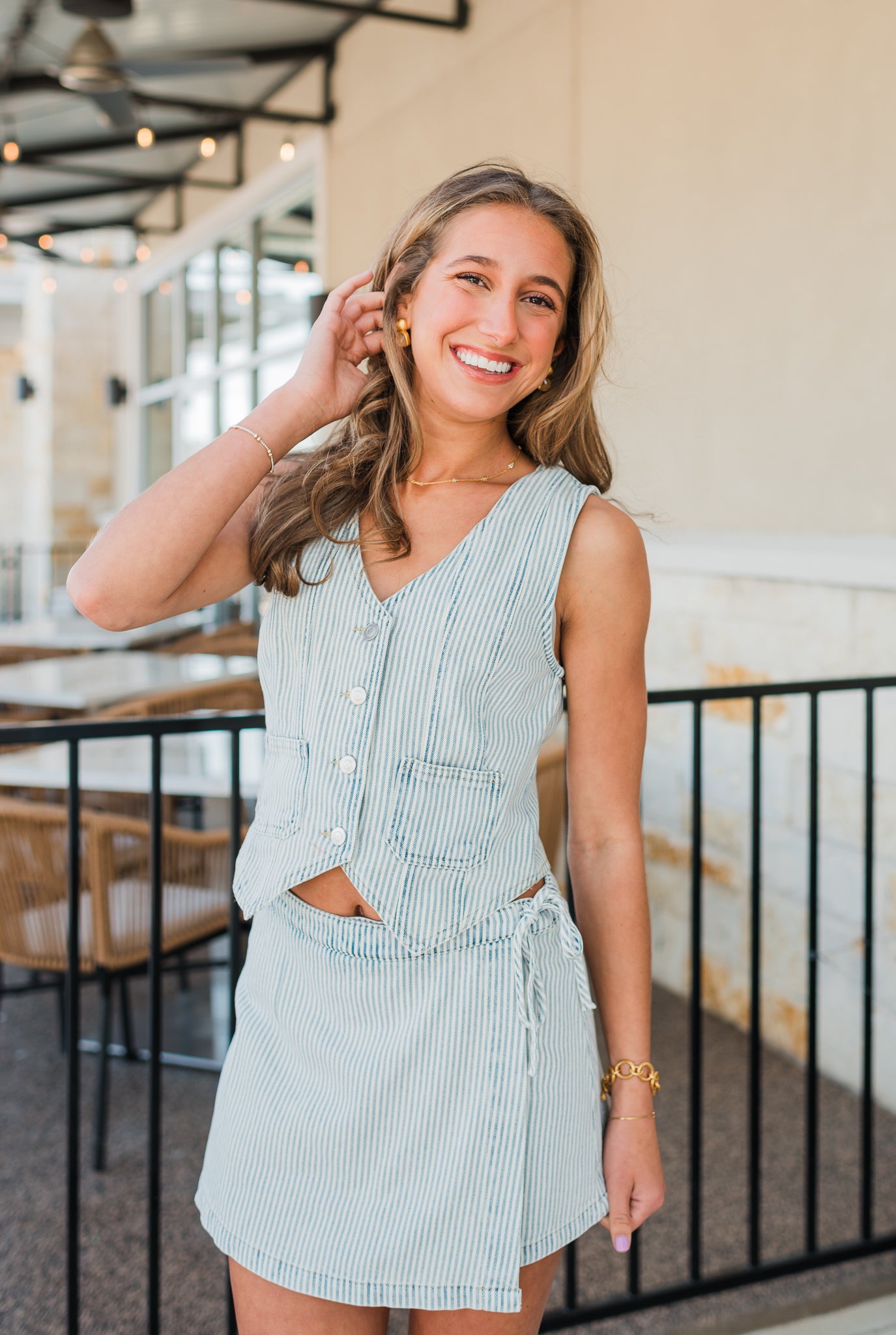 Sarasota Vest | Light Blue
