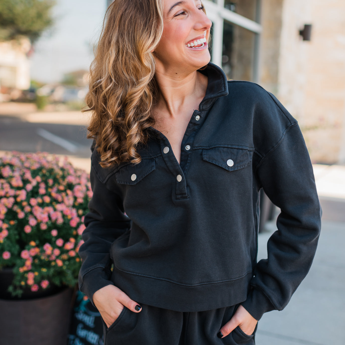 Hancock Sweatshirt | Black