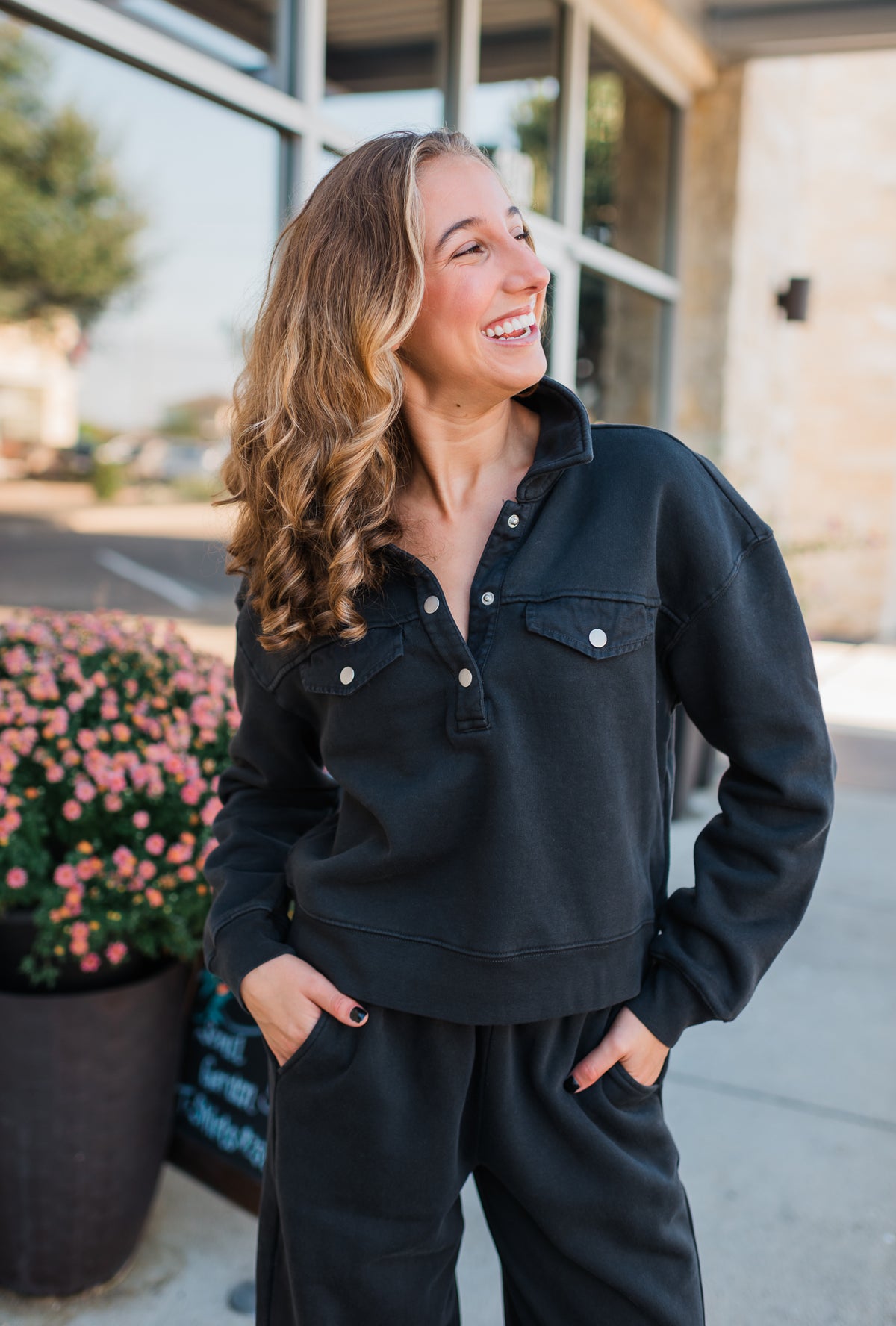 Hancock Sweatshirt | Black