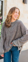 Jules Sweater | Dark Cocoa