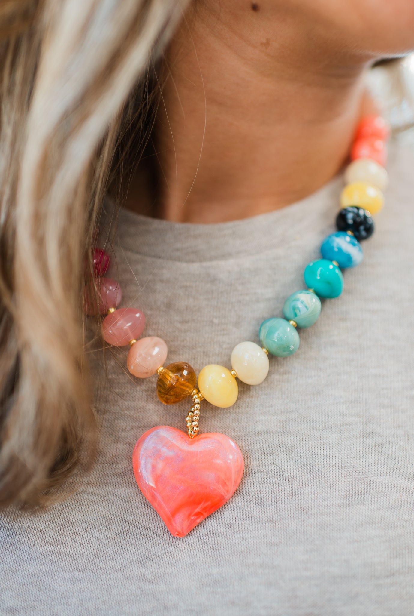 Necklace | Multi Heart