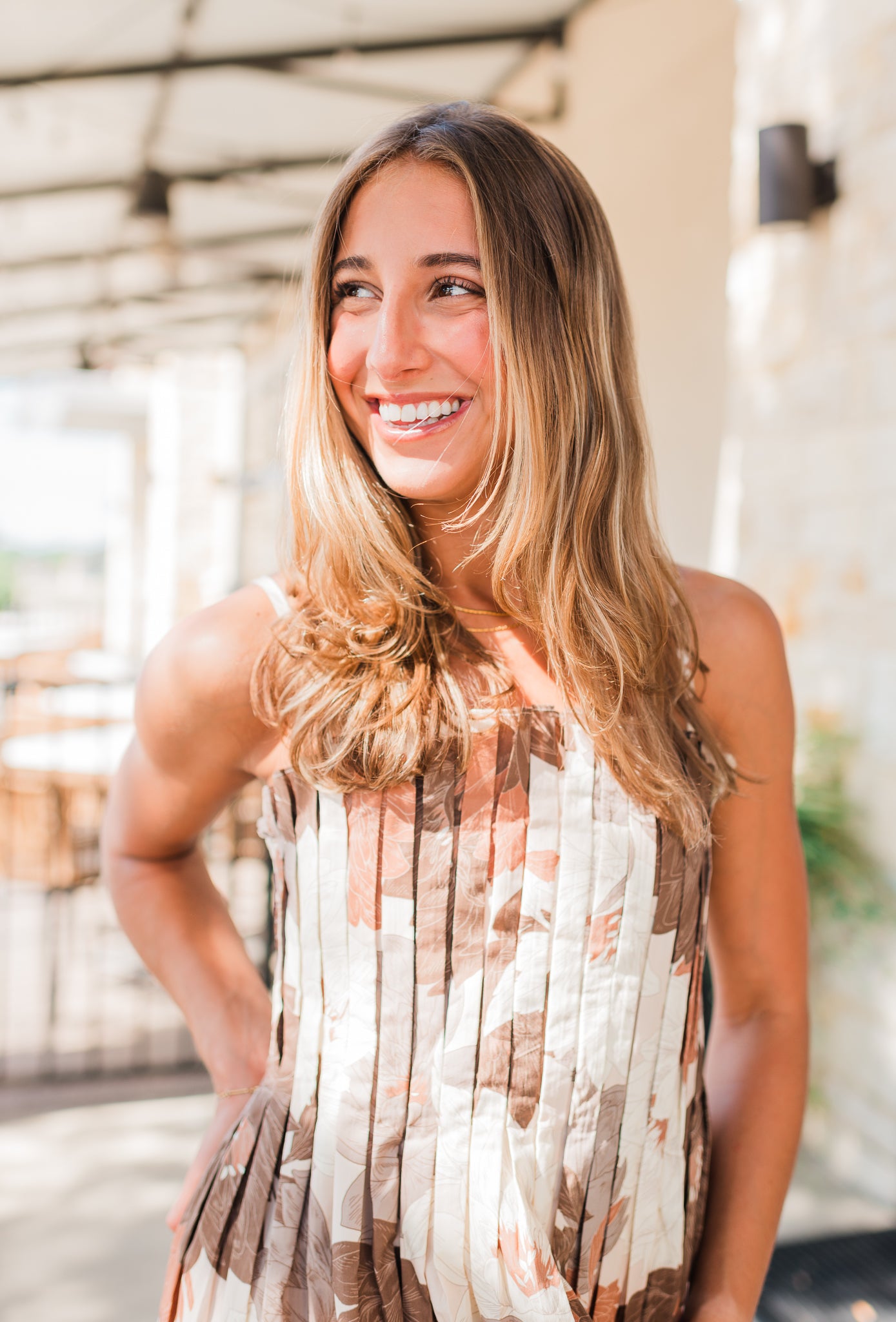 Brighton Dress | Mocha Mix