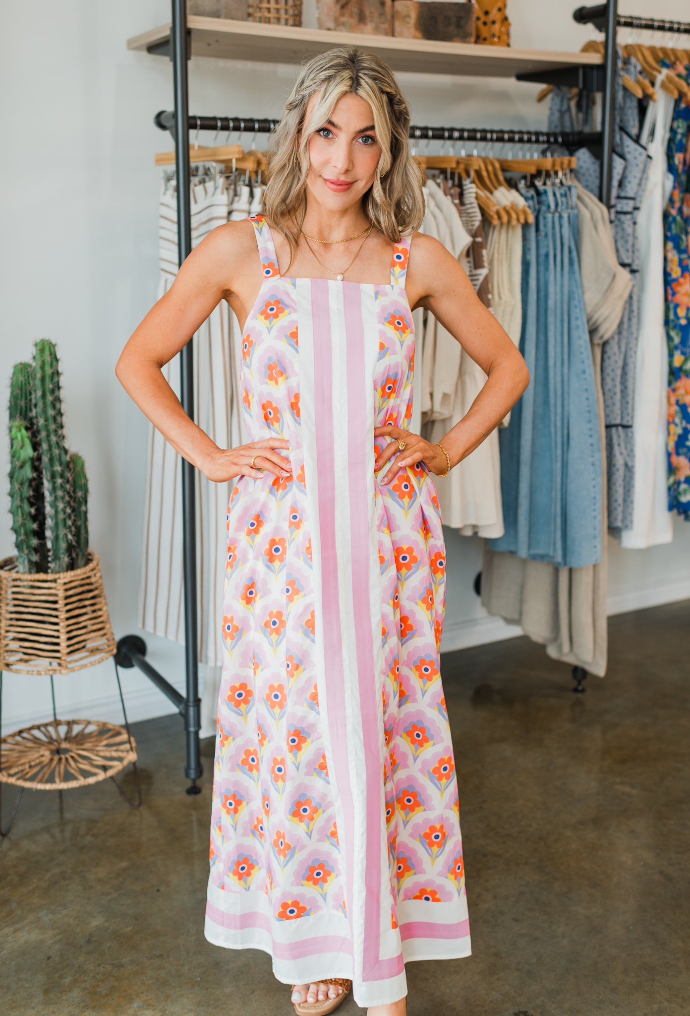 Resort Ready Dress | Pink Mix