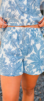 Ocean Isle Shorts | Blue Floral