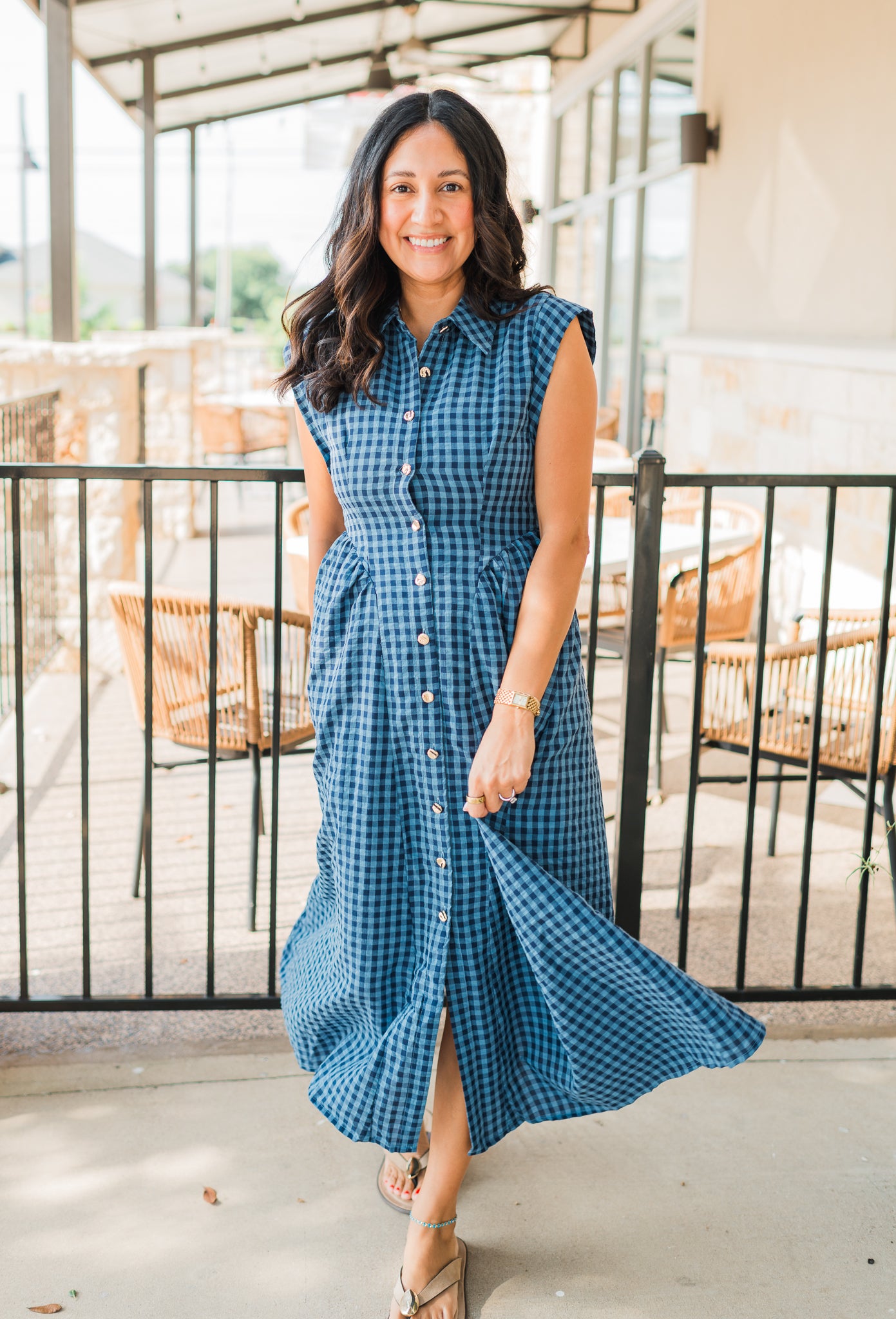 Sadie Dress | Navy
