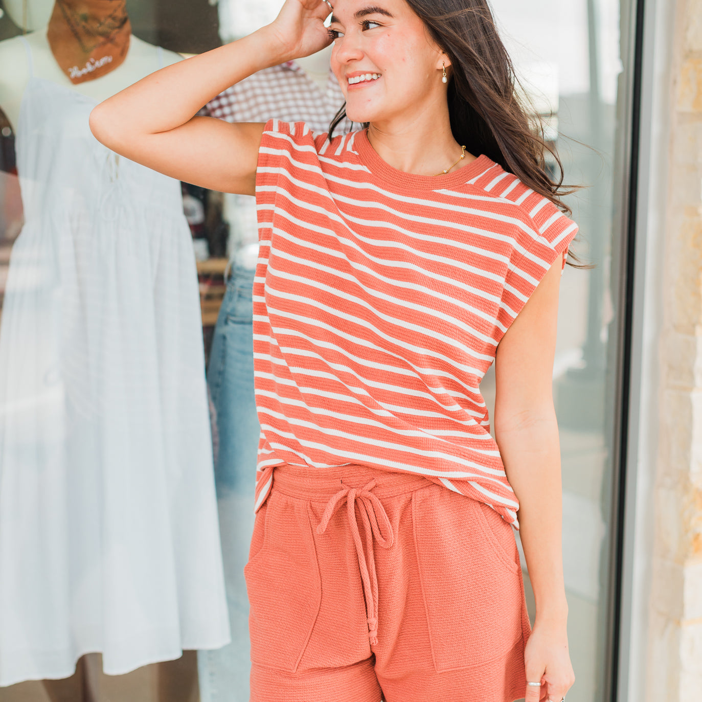 Victory Top | Burnt Orange