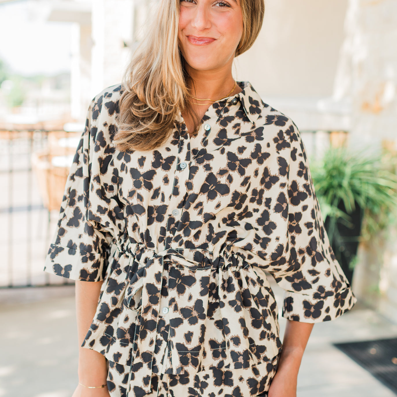 Carlie Top | Ecru