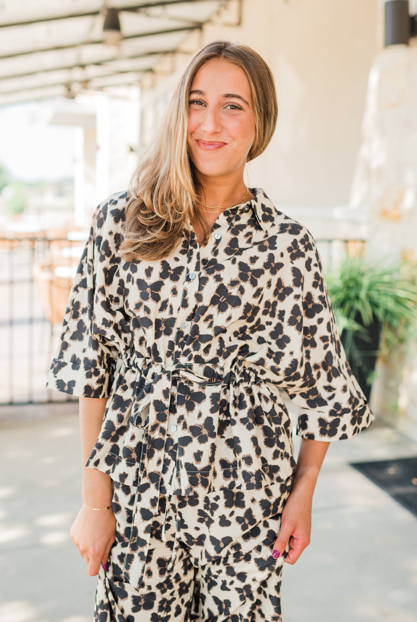 Carlie Top | Ecru