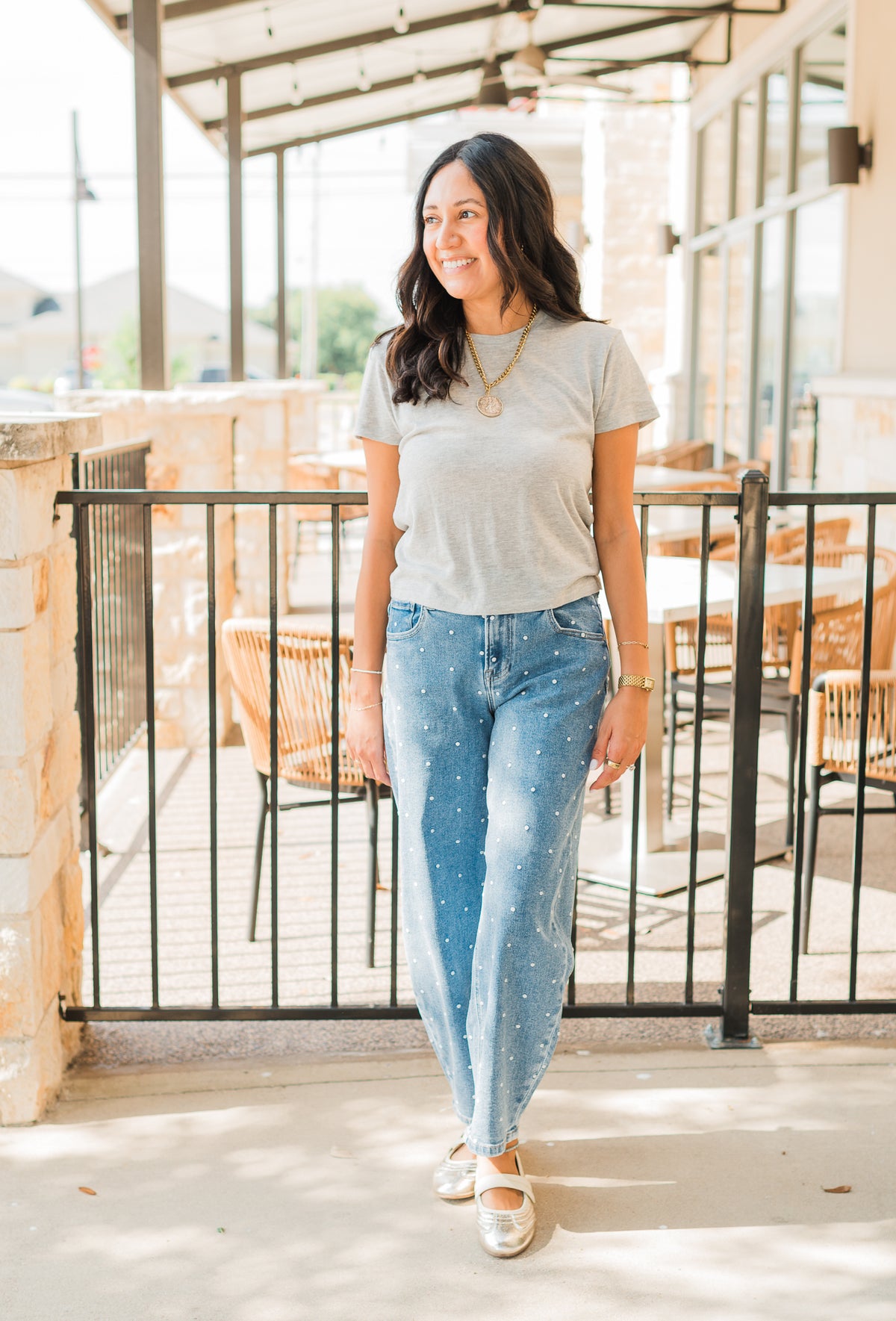 Tourist Jersey Tee | Heather Grey