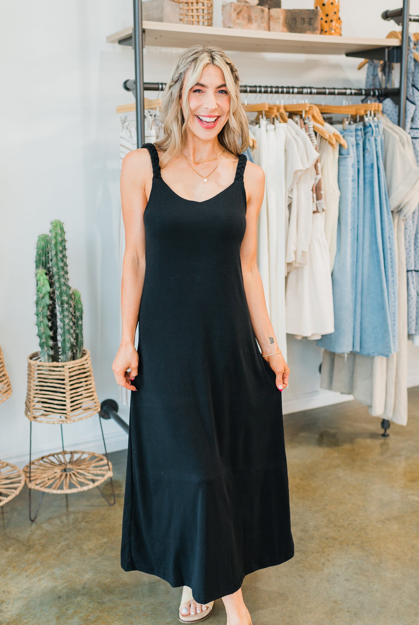 Molly Bracken | Beach Bound Dress  | Black